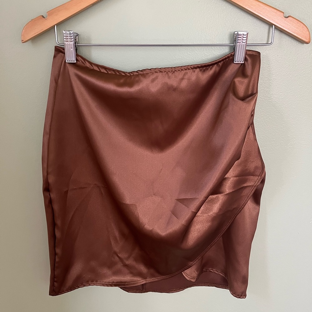 Windsor Light Brown Mini Skirt Adult S